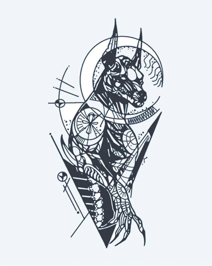 Suemos- Anubis Geométrico