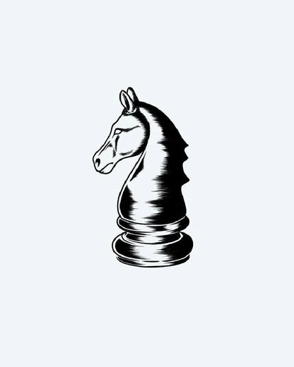Suemos - Caballo de Ajedrez Grabado