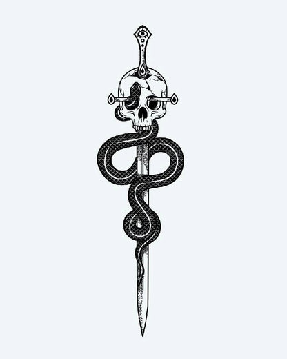 Suemos- Serpiente y Daga Calavera