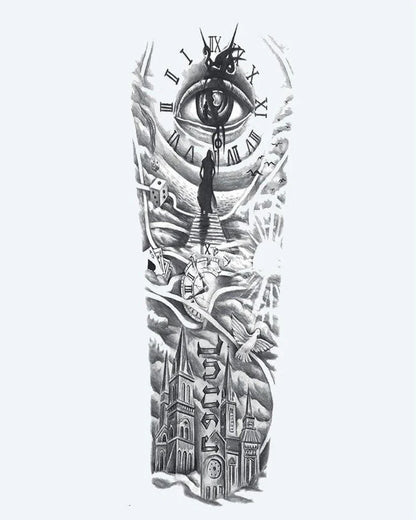 Suemos - Manga con Ojo, Reloj y Catedral