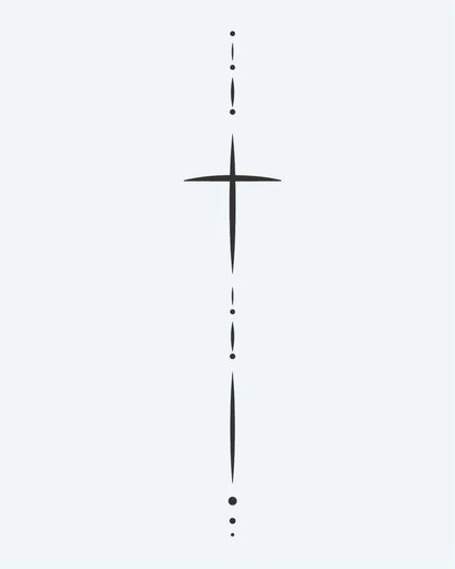 Suemos- Cruz Minimalista y Puntos