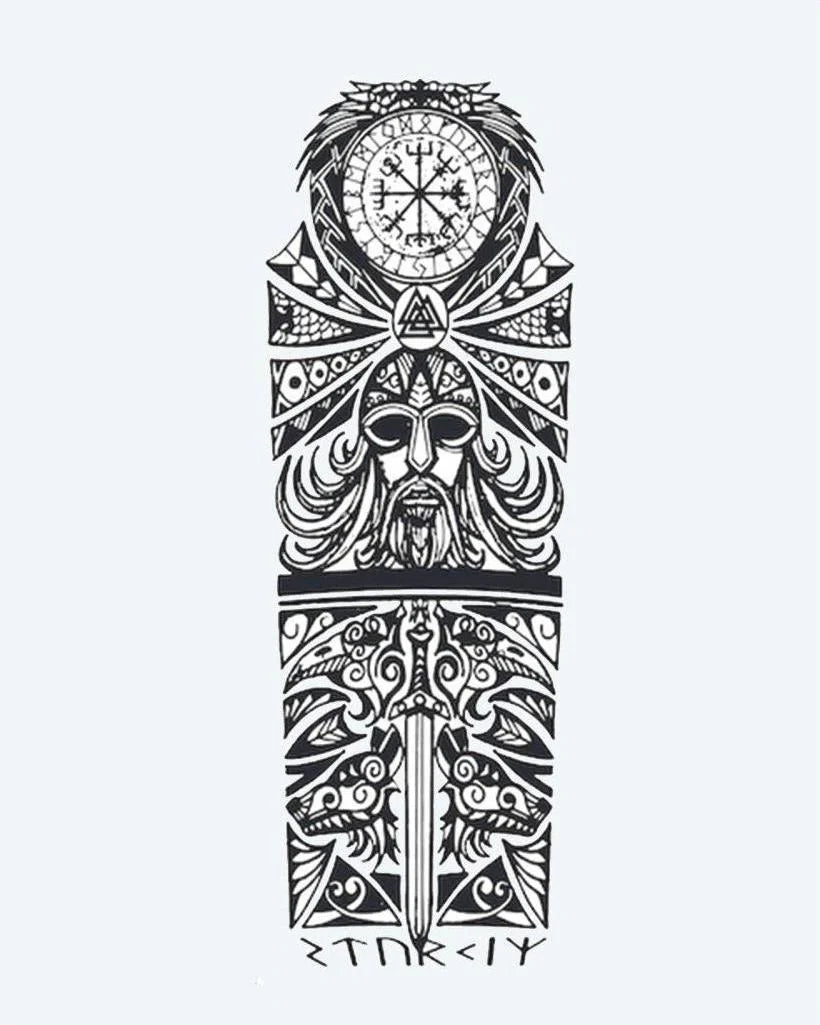 Suemos - Vikingo Odín y Runas
