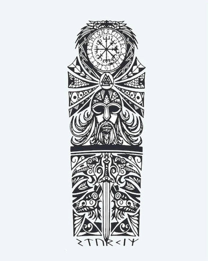 Suemos - Vikingo Odín y Runas