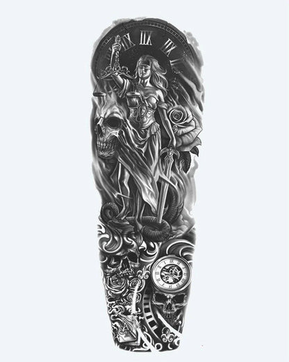 Suemos - Dama de la Justicia y Calaveras