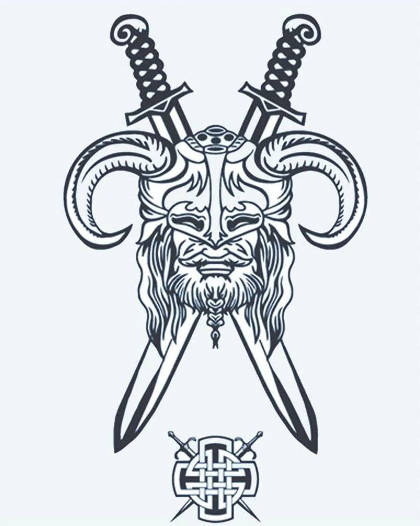 Suemos - Guerrero Vikingo y Espadas