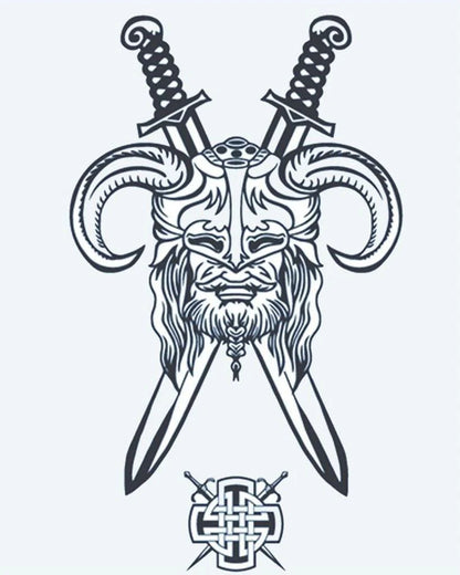 Suemos - Guerrero Vikingo y Espadas