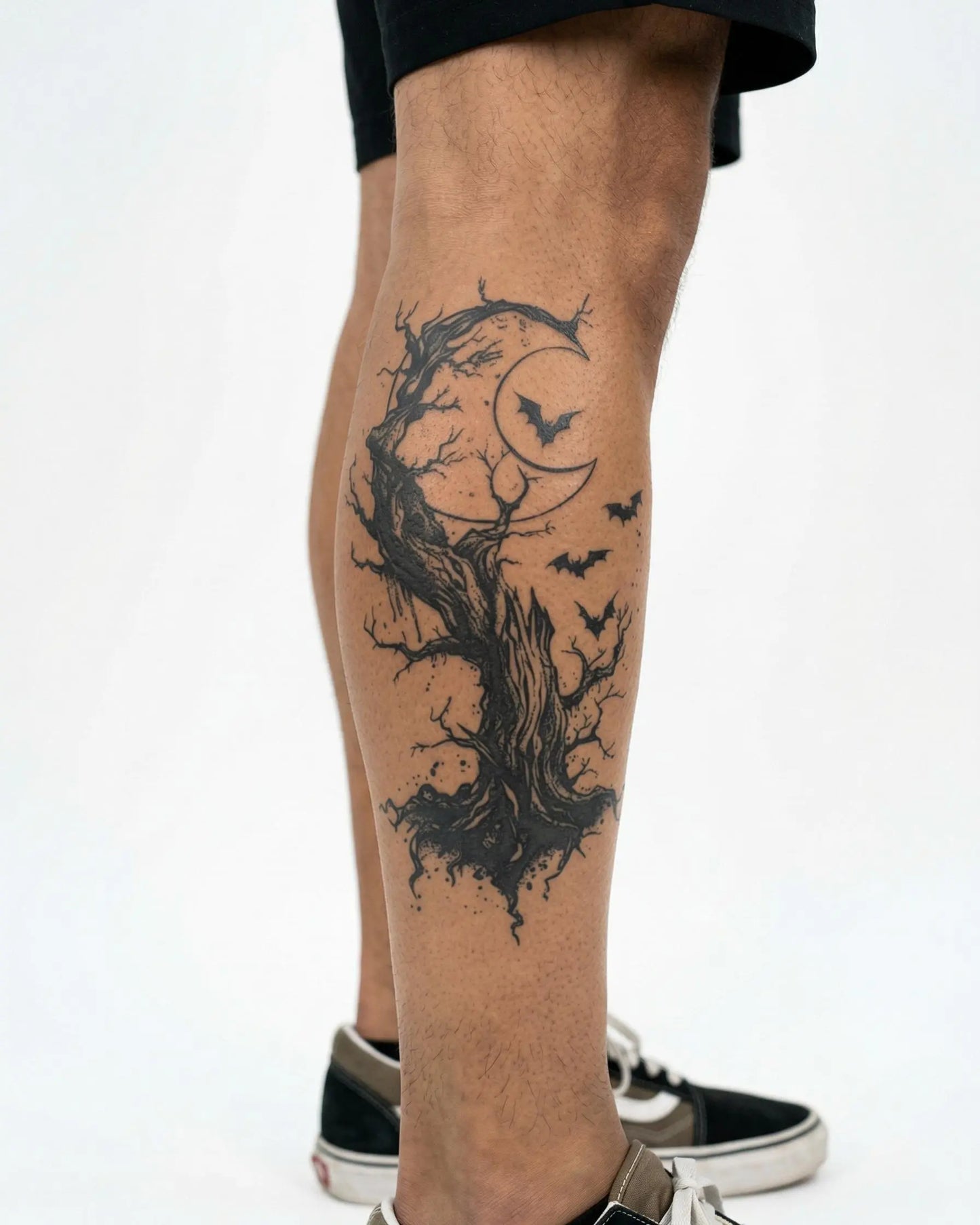 Suemos- Árbol Muerto, Luna y Murciélagos