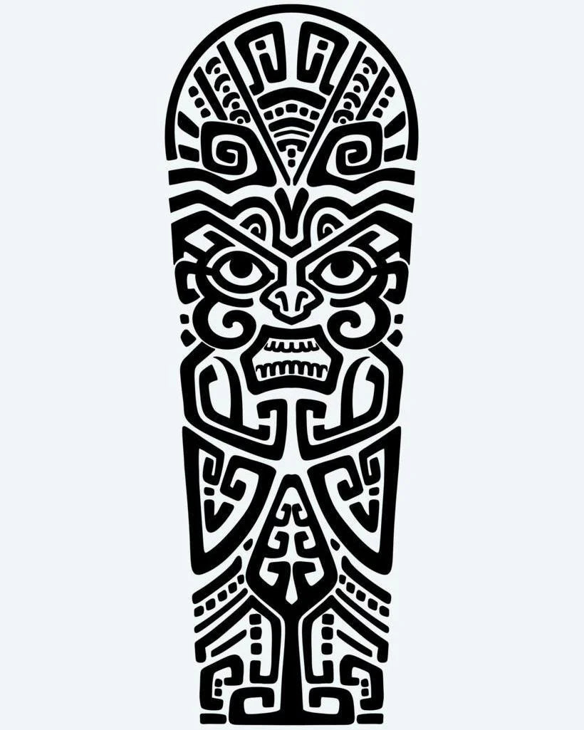 Suemos - Rostro Tiki Polinesio