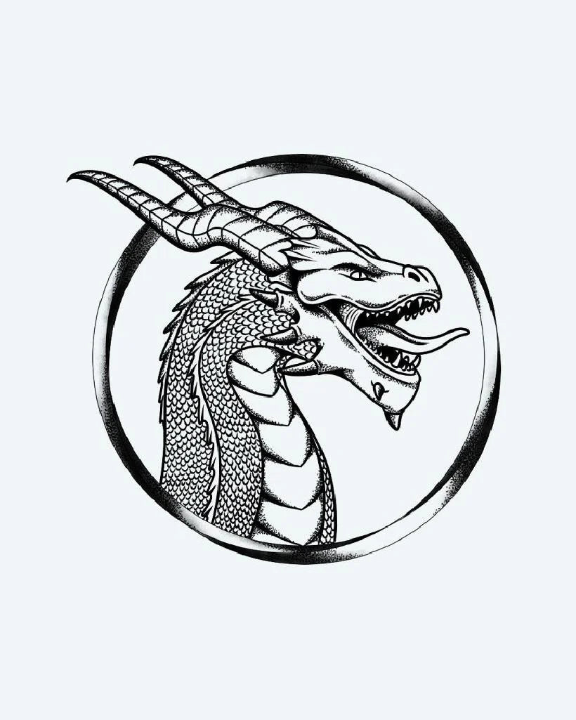 Suemos - Retrato de Dragón con Cuernos