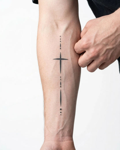 Suemos- Cruz Minimalista y Puntos
