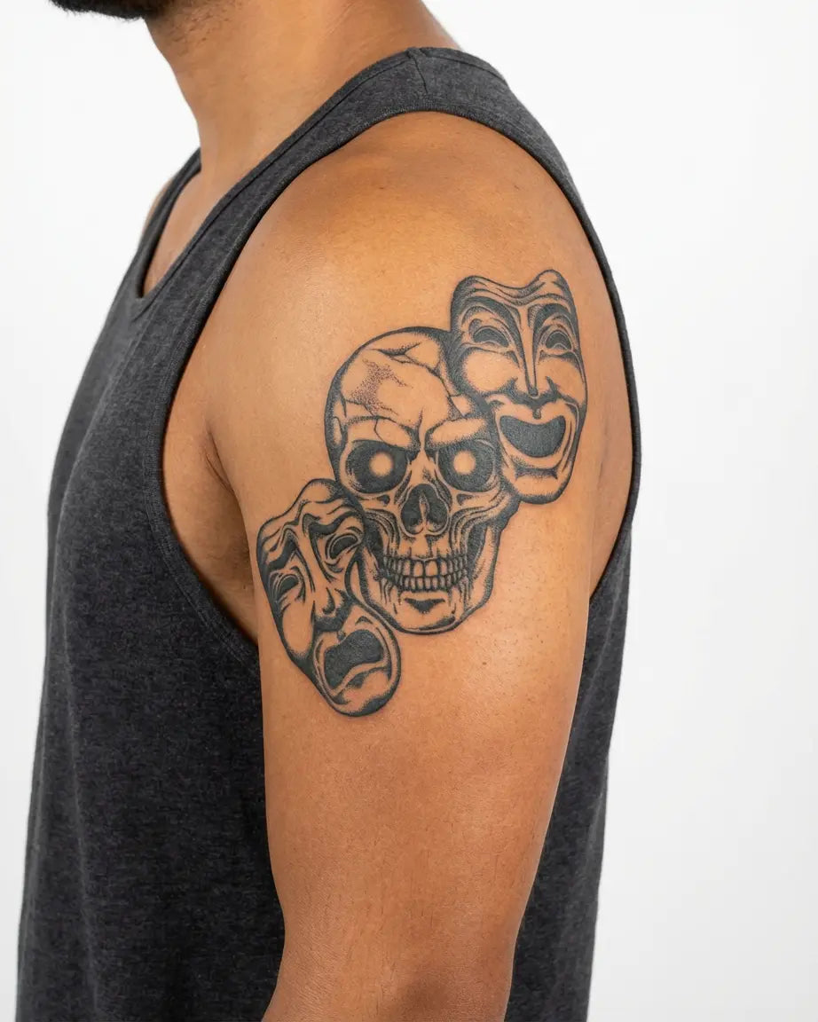 Suemos- Calavera y Máscaras del Drama