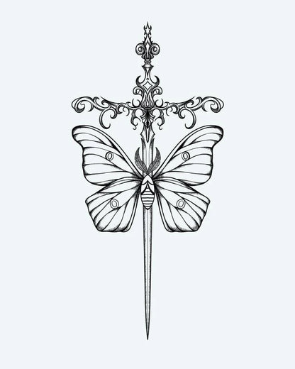 Suemos- Polilla y Daga Ornamentada