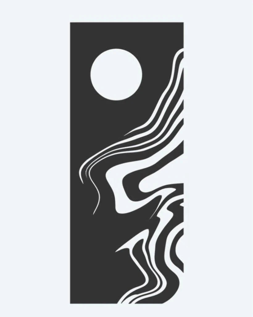 Suemos - Luna y Olas Abstractas