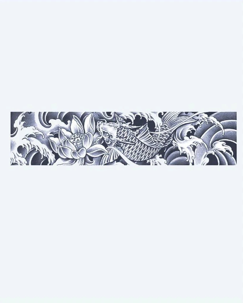 Suemos- Pez Koi y Olas de Loto