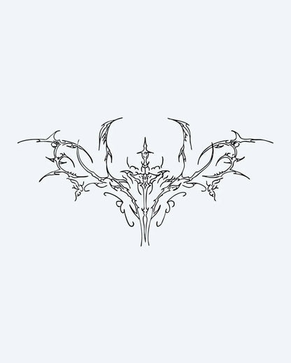 Suemos- Polilla Calavera Ornamental