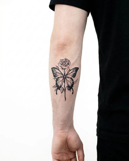 Suemos - Rosa y Mariposa