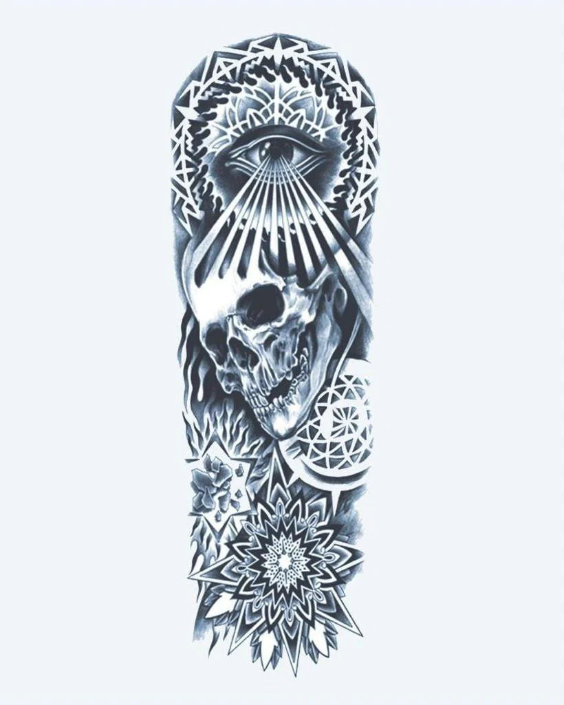 Suemos - Calavera, Ojo que Todo lo Ve y Mandala