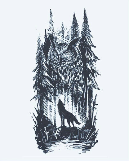Suemos- Búho del Bosque y Lobo